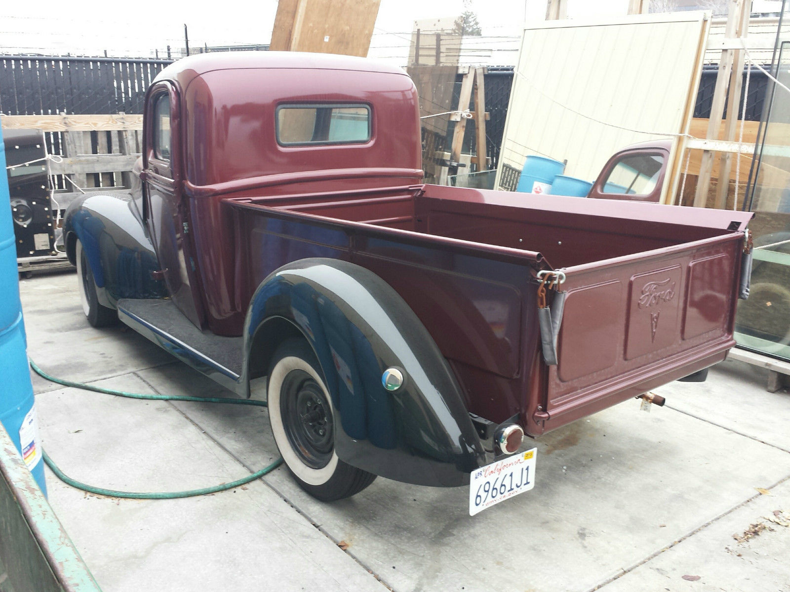 1940 Maroon and Black Ford Other Pickups