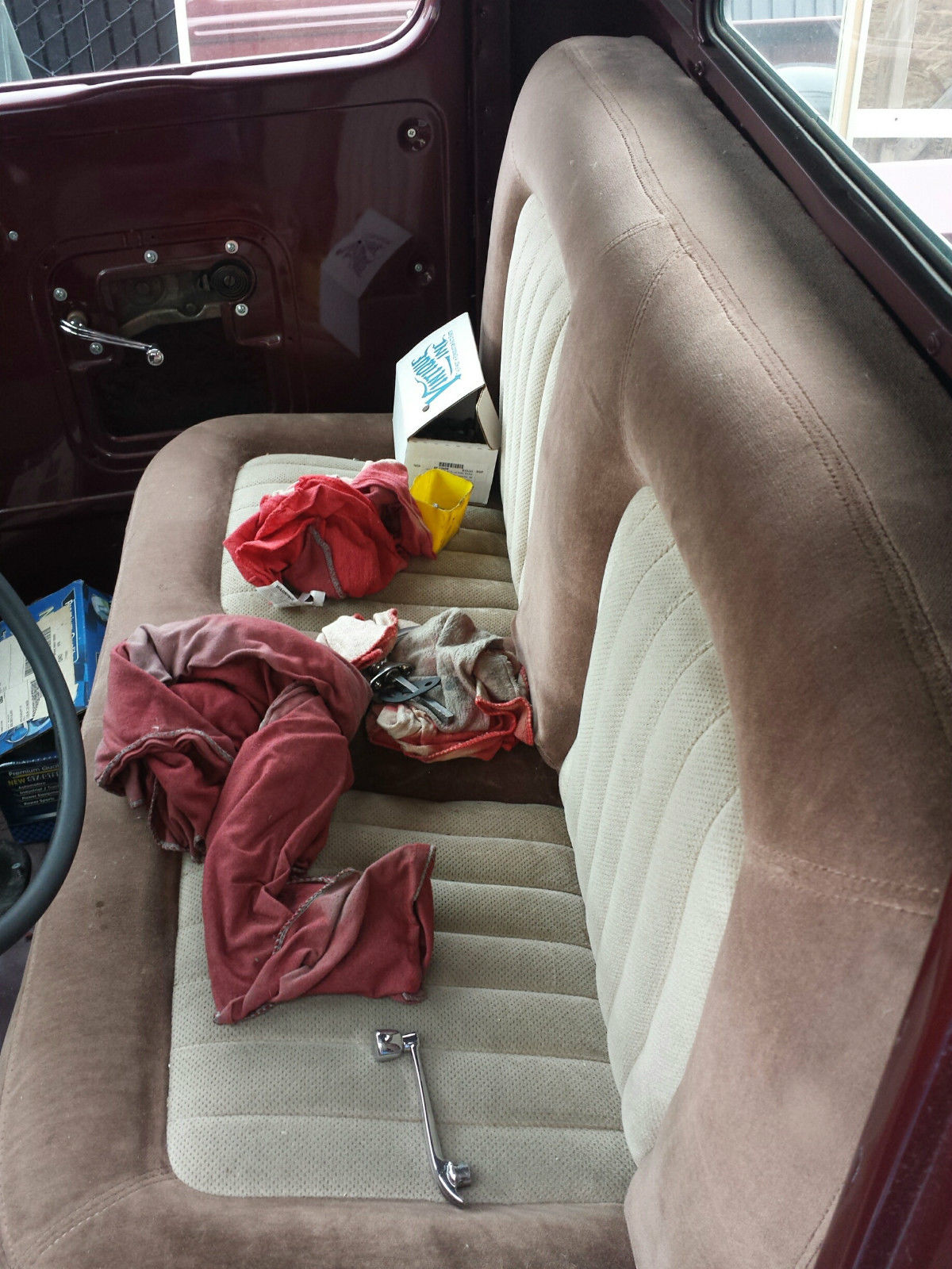 1940 Maroon and Black Ford Other Pickups