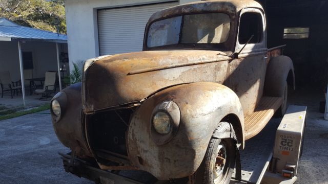 1940 Rust Ford Other Pickups