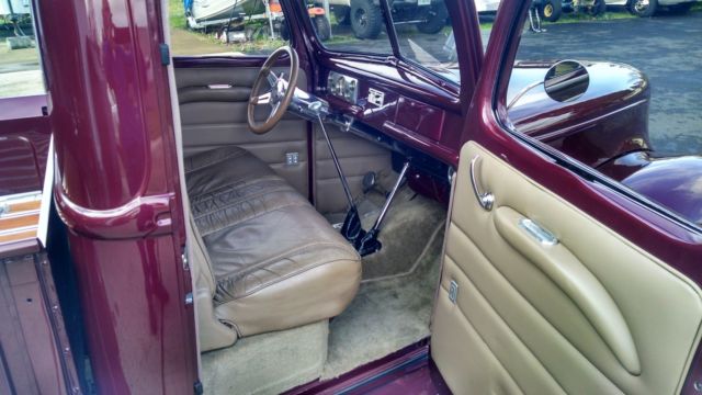 1940 Burgundy Ford Other Pickups Standard Cab Pickup