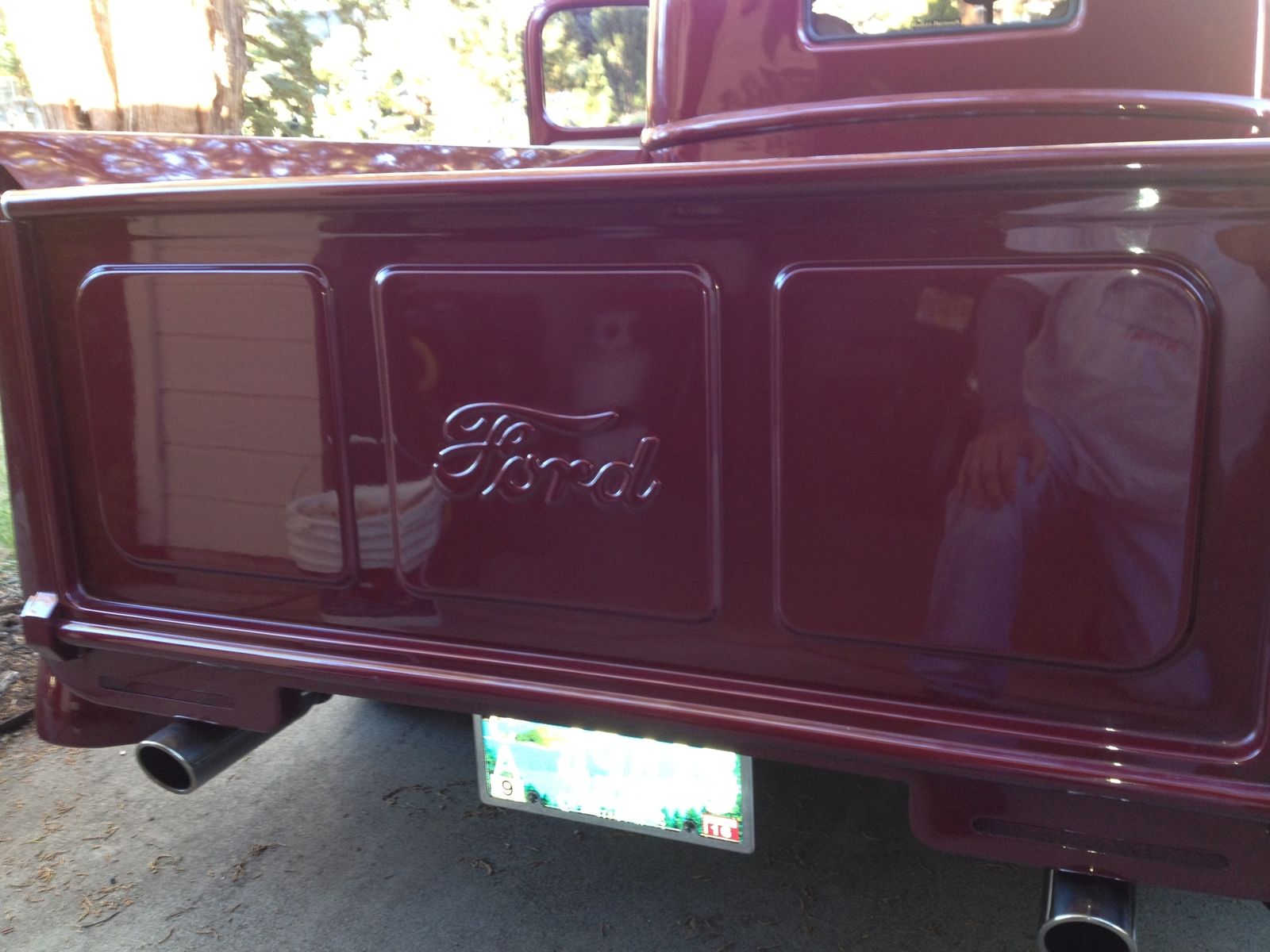 1940 Burgundy Ford Other Pickups Standard Cab Pickup