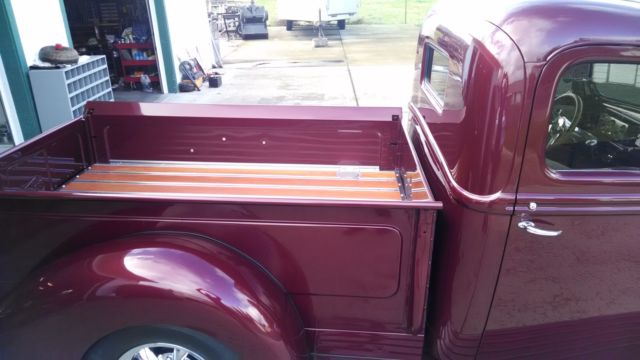 1940 Burgundy Ford Other Pickups Standard Cab Pickup