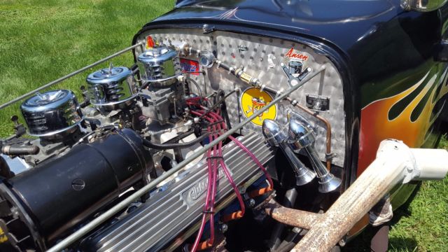 1940 Black Ford Hot / Rat Coupe