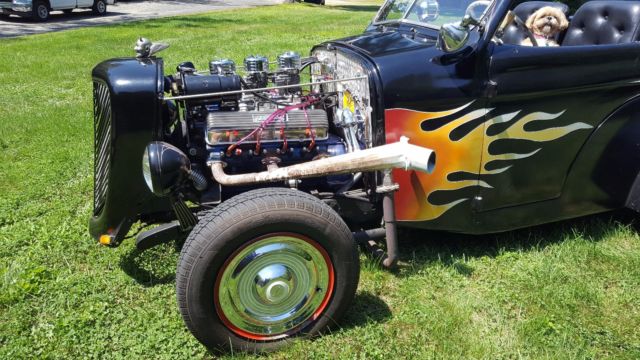 1940 Black Ford Hot / Rat Coupe