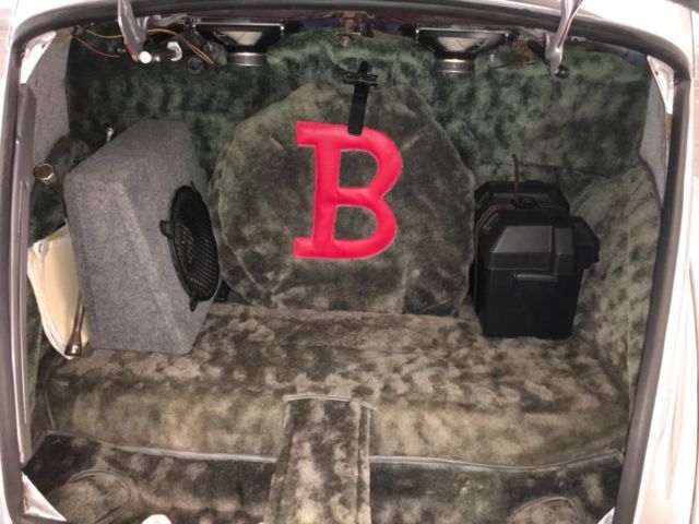 1940 Silver Ford Deluxe