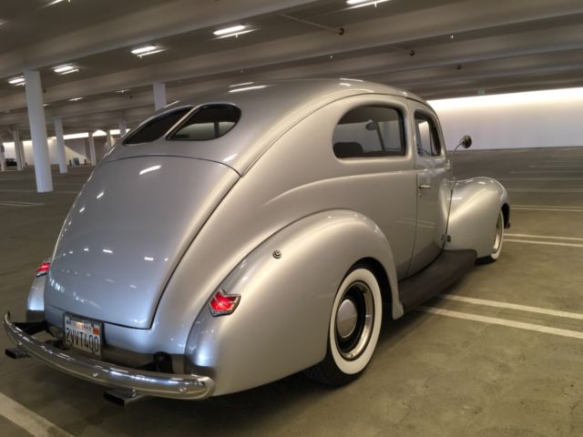 1940 Silver Ford Deluxe
