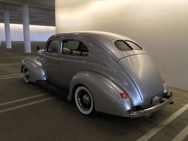 1940 Silver Ford Deluxe