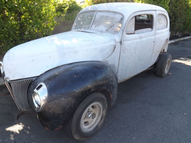 1940 PRIMER Ford Deluxe Sedan