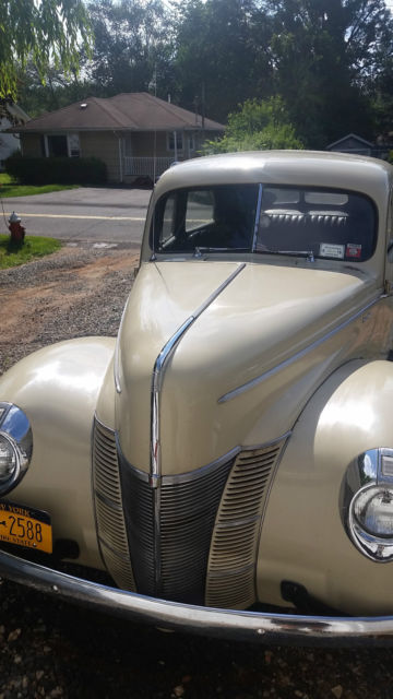 1940 Tan Ford Other Sedan