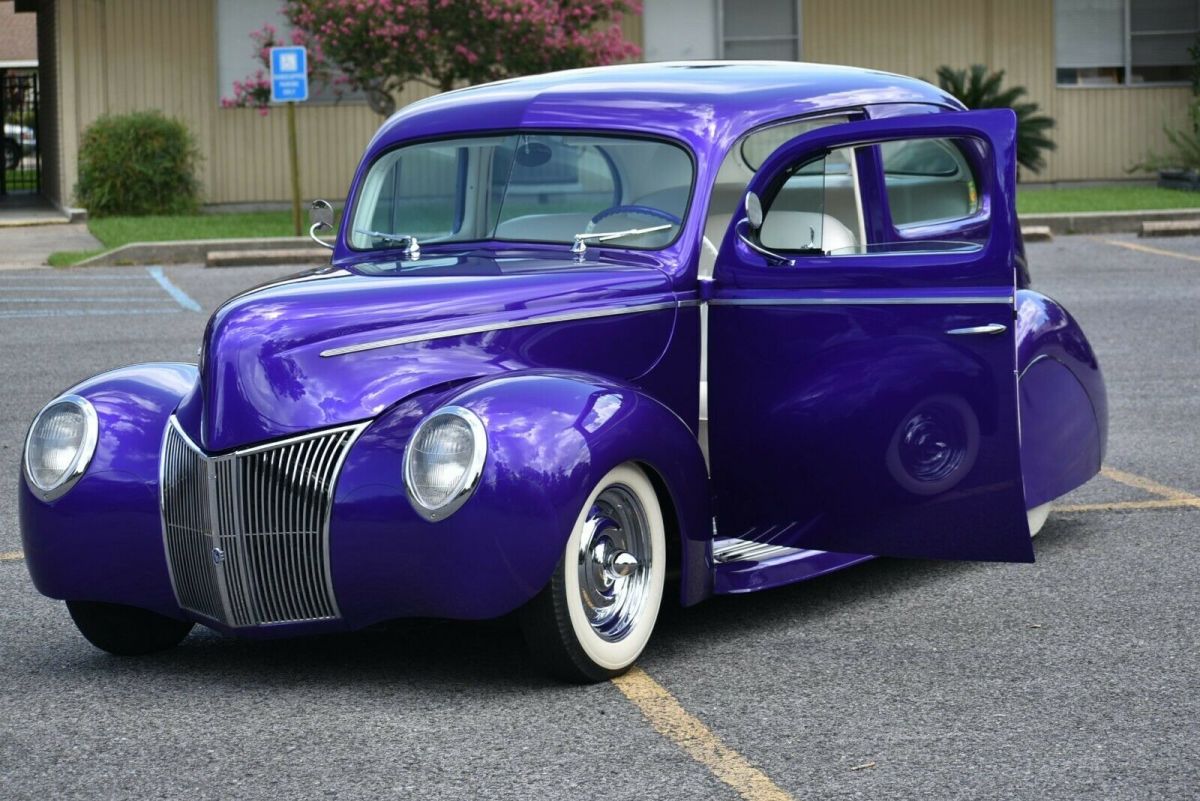 1940 Kandy Burple Ford Resto Mod Hot Rod Coupe