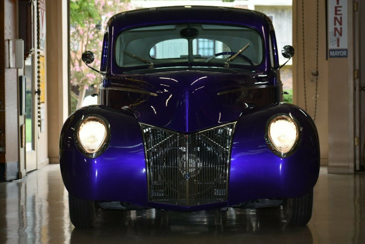 1940 Kandy Burple Ford Resto Mod Hot Rod Coupe