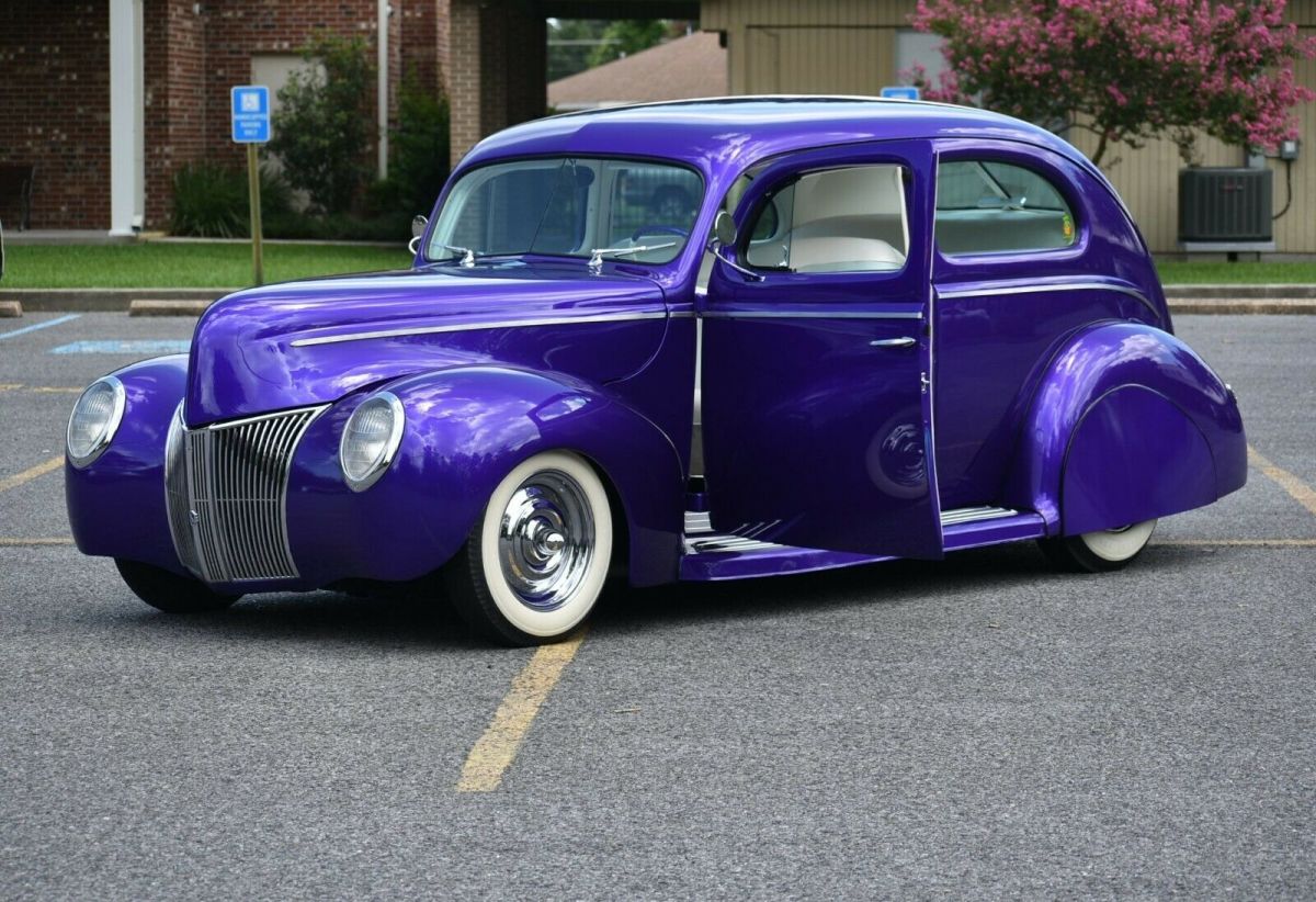 1940 Kandy Burple Ford Resto Mod Hot Rod Coupe