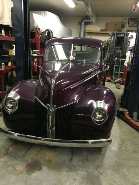 1940 PURPLE Ford Standard 2 DOOR