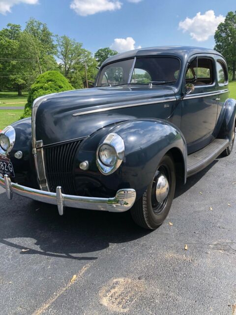 1940 Dark Navy Blue Ford Other Coupe