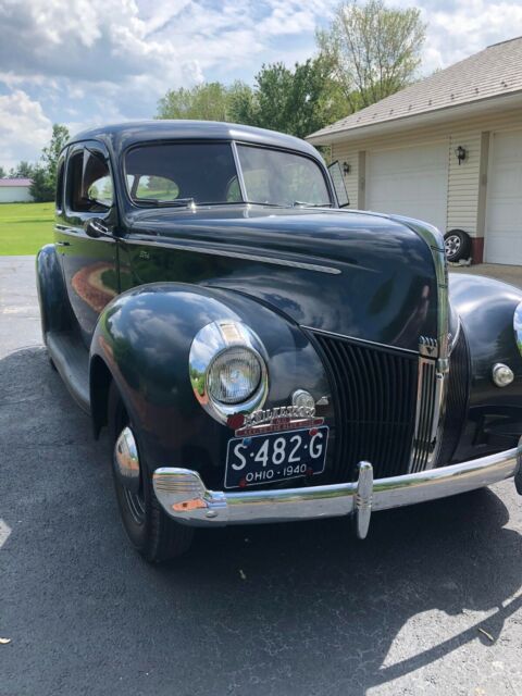 1940 Dark Navy Blue Ford Other Coupe