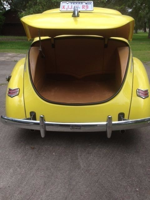 1940 1967 corvette yellow Ford 5 window coupe Coupe