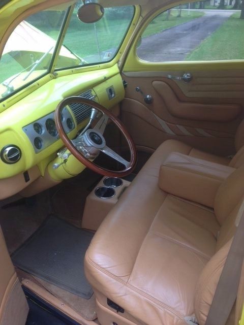 1940 1967 corvette yellow Ford 5 window coupe Coupe