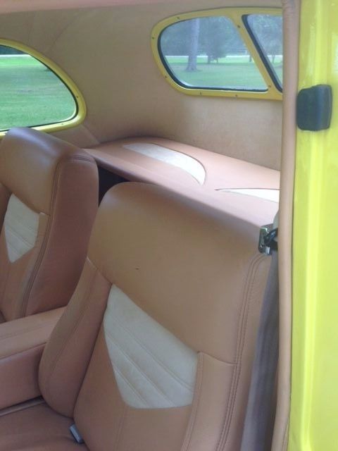 1940 1967 corvette yellow Ford 5 window coupe Coupe