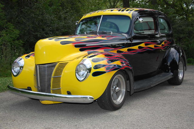 1940 Black/flames Ford Other