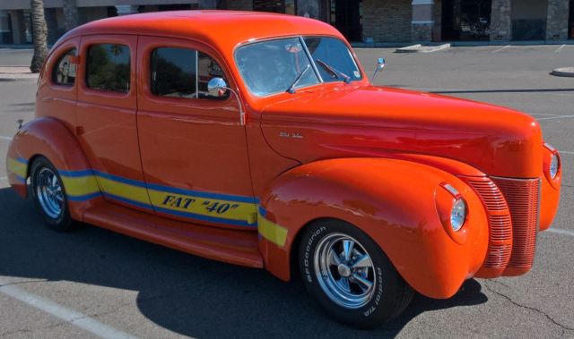 1940 Phoenix Orange Ford Deluxe Sedan