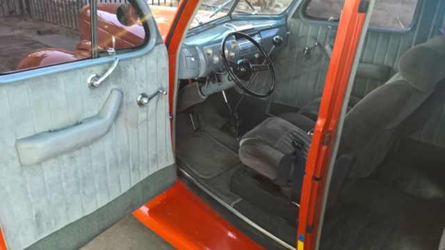 1940 Phoenix Orange Ford Deluxe Sedan