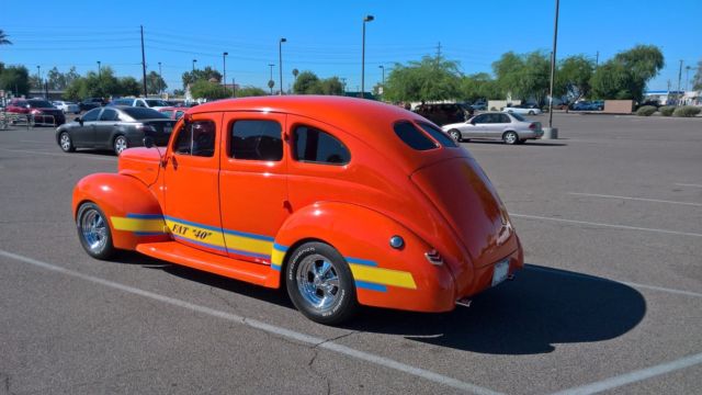 1940 Phoenix Orange Ford Deluxe Sedan