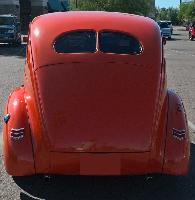 1940 Phoenix Orange Ford Deluxe Sedan