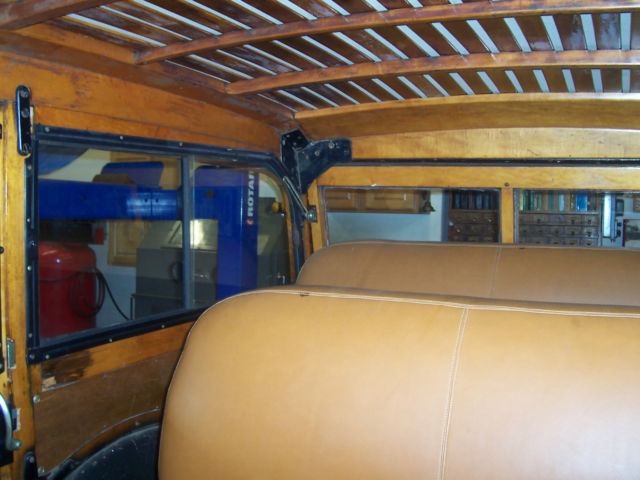 1940 Maroon Ford Other Woodie