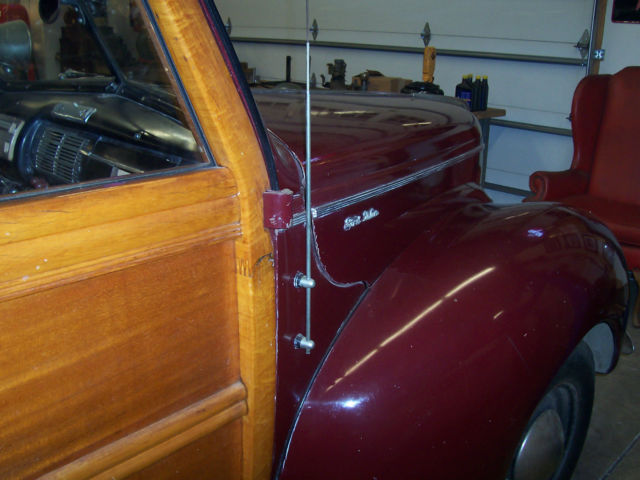 1940 Maroon Ford Other Woodie