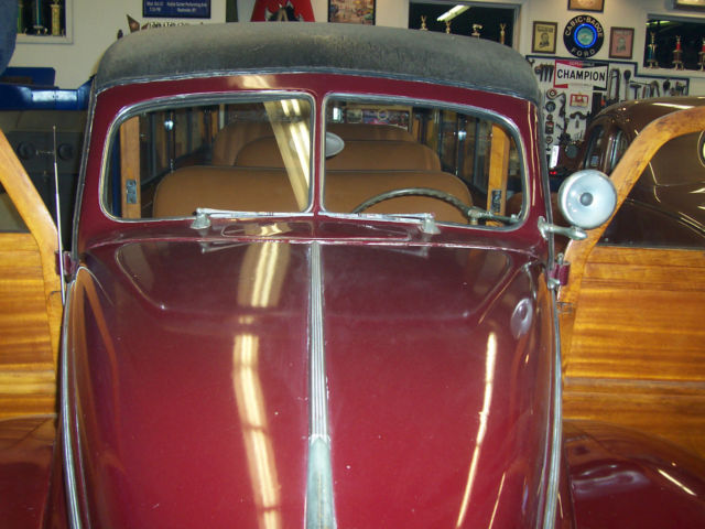 1940 Maroon Ford Other Woodie