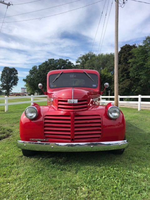 1940 Red GMC 100 Standard Cab Pickup