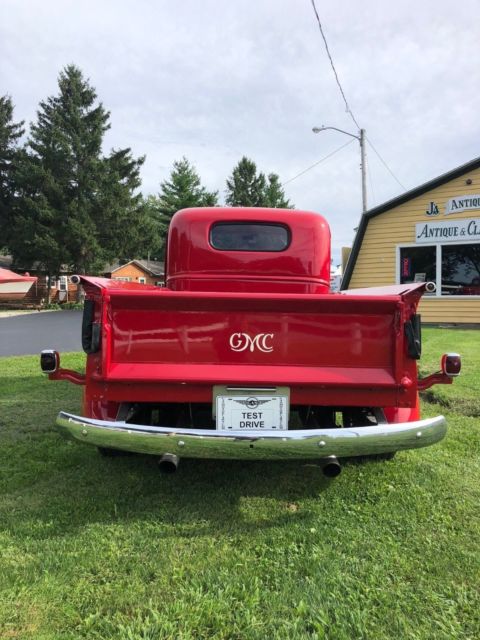 1940 Red GMC 100 Standard Cab Pickup