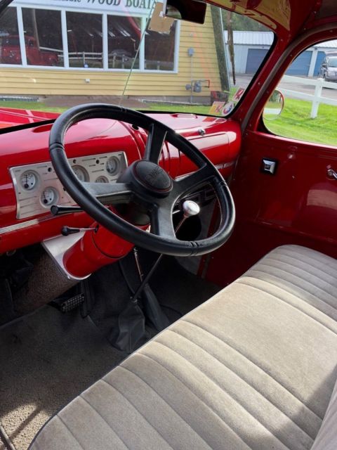 1940 Red GMC 100 Standard Cab Pickup
