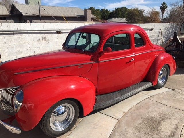 1940 Red Ford Other Coupe