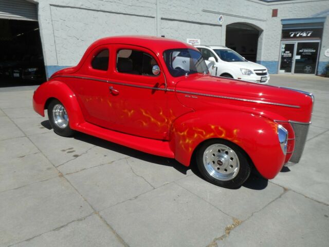 1940 Red Ford Other Deluxe Coupe