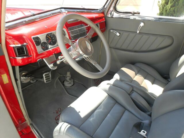 1940 Red Ford Other Deluxe Coupe
