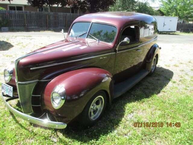 1940 Boot Beer Maroon Ford Other Sedan Delivery