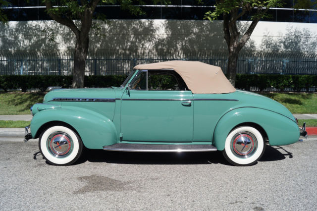 1940 Green Chevrolet Special Deluxe Series KA Convertible