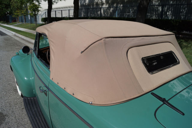 1940 Green Chevrolet Special Deluxe Series KA Convertible