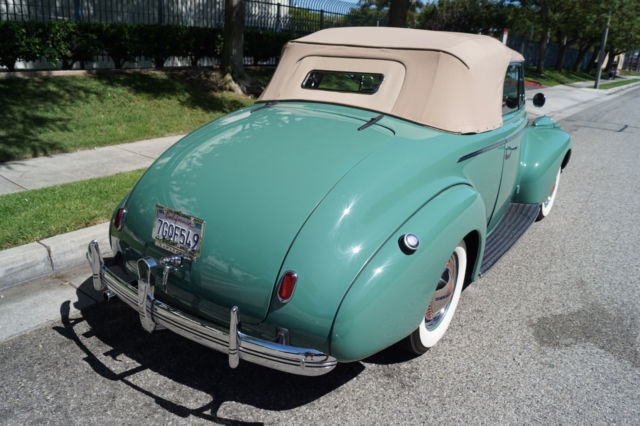 1940 Green Chevrolet Special Deluxe Series KA Convertible