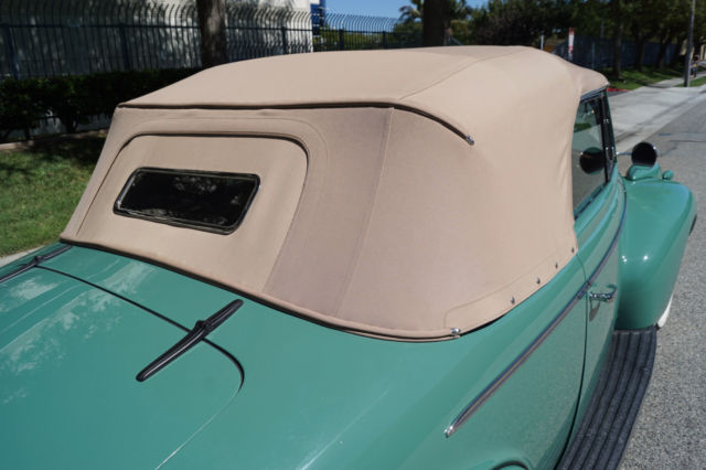 1940 Green Chevrolet Special Deluxe Series KA Convertible