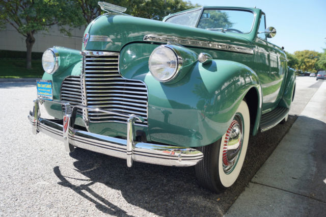 1940 Green Chevrolet Special Deluxe Series KA Convertible