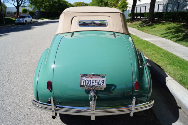 1940 Green Chevrolet Special Deluxe Series KA Convertible