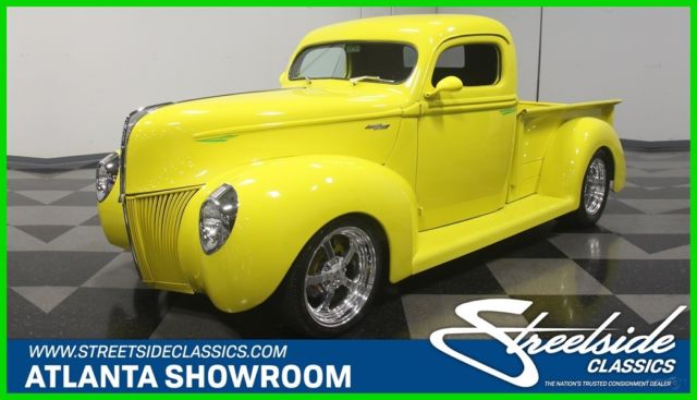1940 Yellow Ford Pickup