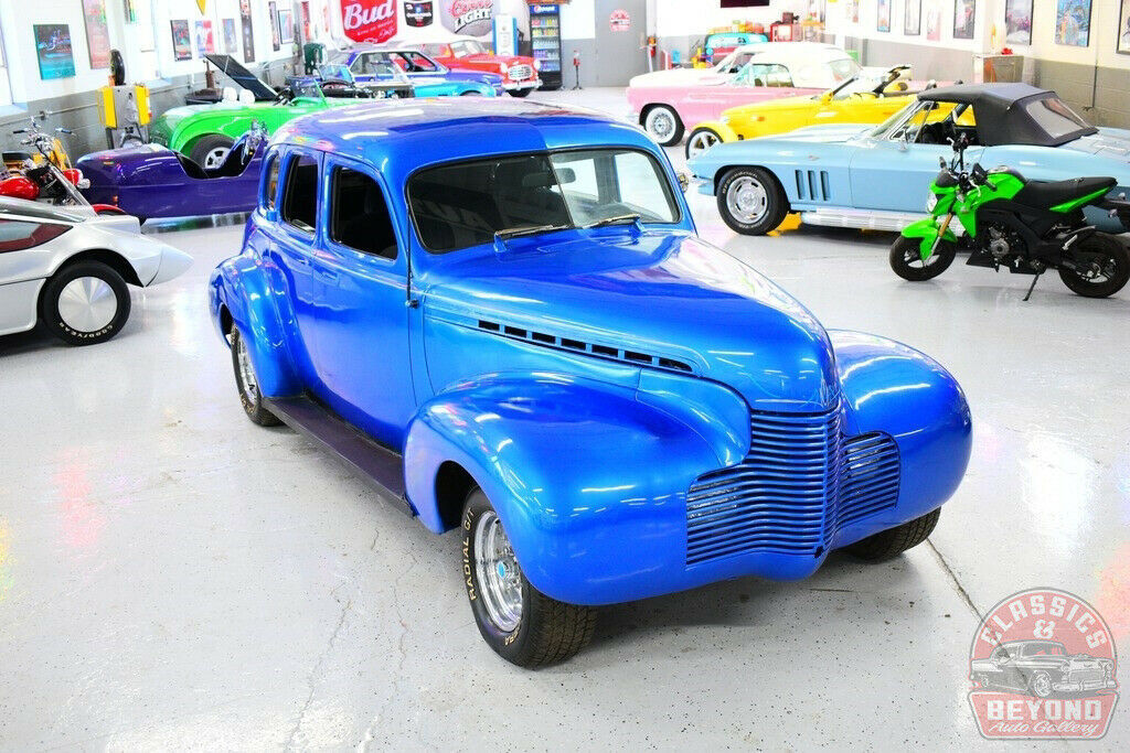 1940 Blue Chevrolet Sedan Sedan