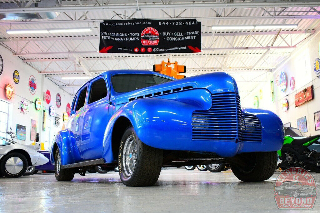 1940 Blue Chevrolet Sedan Sedan
