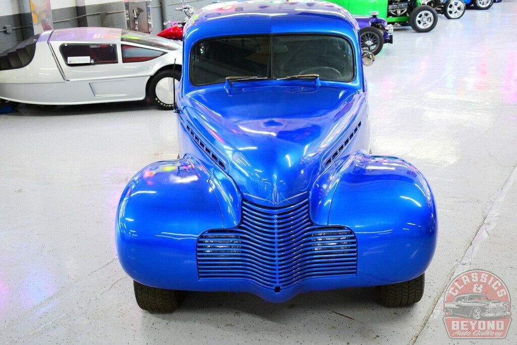 1940 Blue Chevrolet Sedan Sedan
