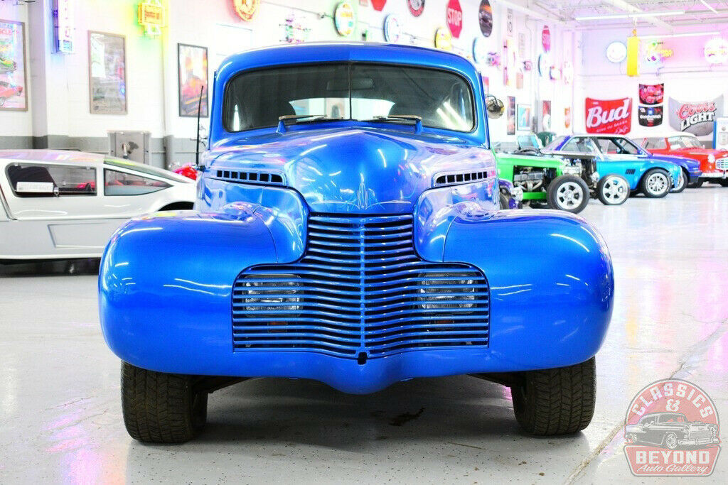1940 Blue Chevrolet Sedan Sedan