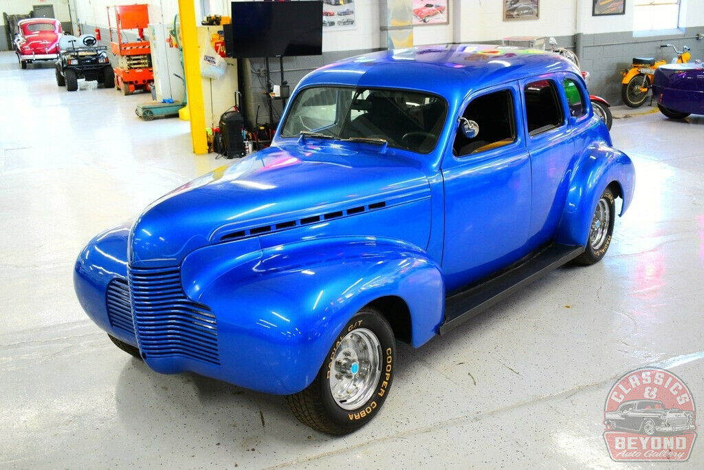 1940 Blue Chevrolet Sedan Sedan