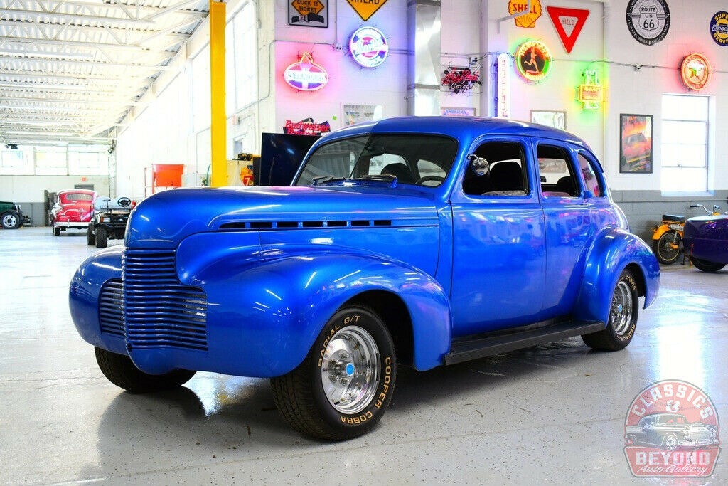 1940 Blue Chevrolet Sedan Sedan